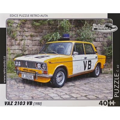 RETRO-AUTA č.42 VAZ 2103 VB 1980 40 dielov