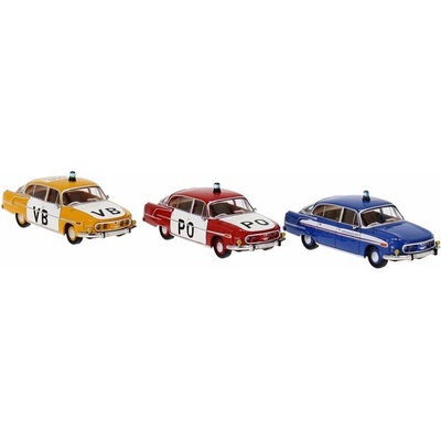 Sada "Tatra 603-2, Veřejná bezpečnost & Požární ochrana ČSSR", Brekina 1:87