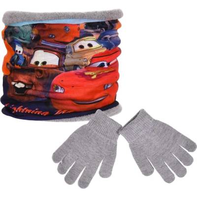 CARS Disney cars červený nákrčník + rukavice