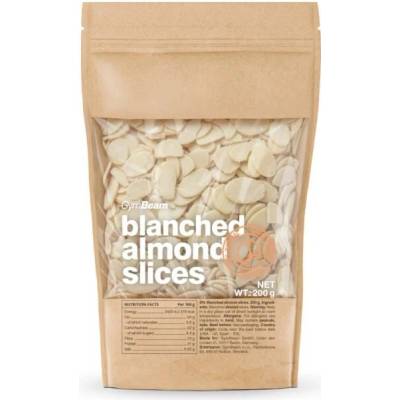 GymBeam Olúpané mandle plátky 200 g