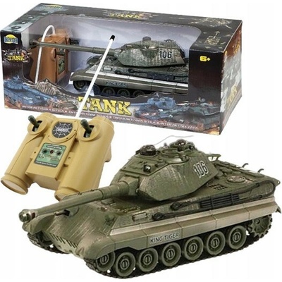 Dromader RC tank King Tiger 1:24 s efekty RTR