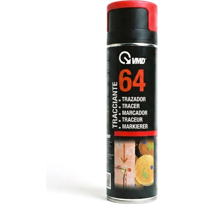 VMD Červený značkovací kriedový sprej 500 ml
