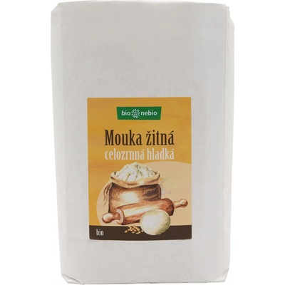 BioNebio Bio žitná mouka celozrnná hladká 1 kg