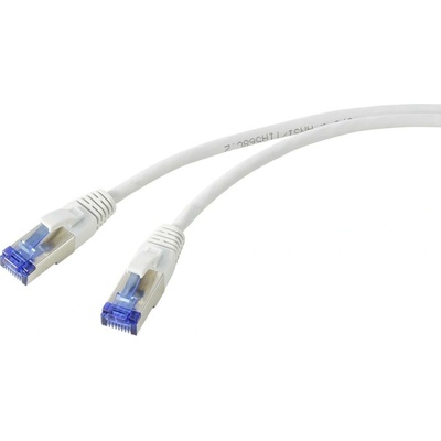 Renkforce RF-5266148 RJ45 CAT 6A S/FTP 20m šedý