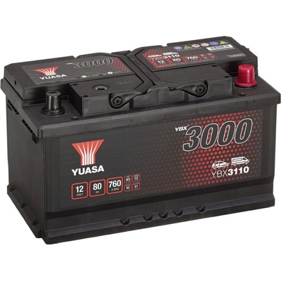 Yuasa YBX3000 12V 80Ah 720A YBX3110