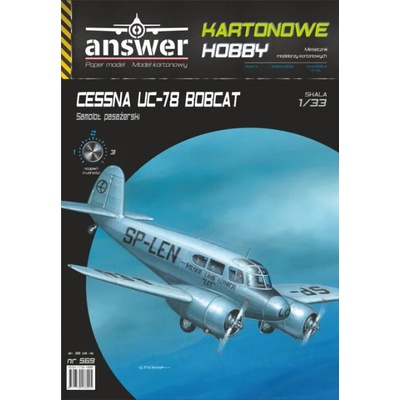 Answer Papierový model Cessna UC-78 Bobcat