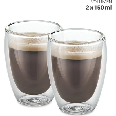 WEIS Sklenice dvoustěnné M 2 x 150 ml