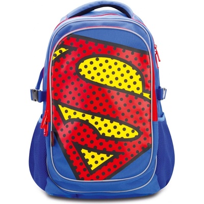 BAAGL Školský batoh s pončom Superman POP