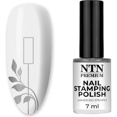 NTN Premium Lak na pečiatkovanie nechtov 7ml, č.91 strieborný