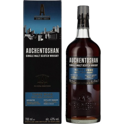 Auchentoshan Three Wood 43% 0,7 l (karton)