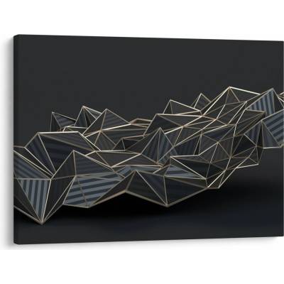 Obraz abstrakce, jednodílný 70x50 cm