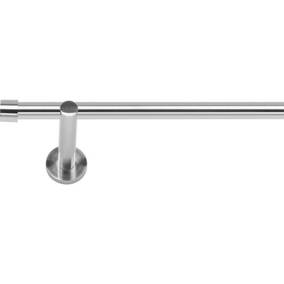 Dekodum Garnýž jednořadá LOFT 19 mm ocelový efekt 120 cm