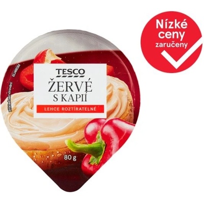 Tesco Žervé s kapií 80 g