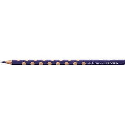 Groove Slim trojhranná tenká farebná ceruzka tmavomodrá 2820044