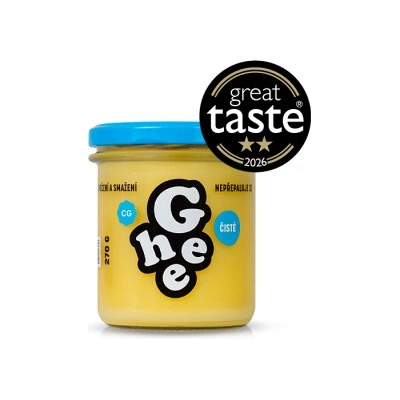České Ghíčko Ghee přepuštěné máslo 270g čisté