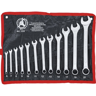 BGS technic Sada očkoplochých klíčů 6 - 22 mm 12dílná BGS 1232