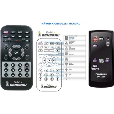 Dálkový ovladač General Panasonic CA-RC80N – Hledejceny.cz