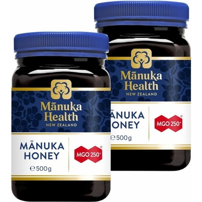 Manuka Health New Zealand Limited Dva Květové Medy Manuka MGO 250+ 500 g