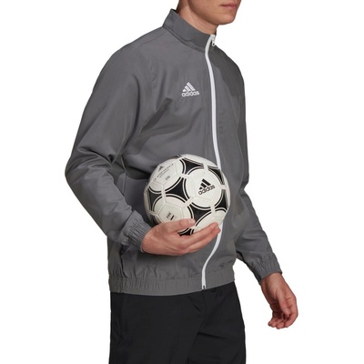 adidas ENTRADA 22 PRE JACKET H57535 team šedá four