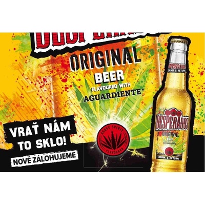 Desperados 5,9% 0,33 l (sklo)