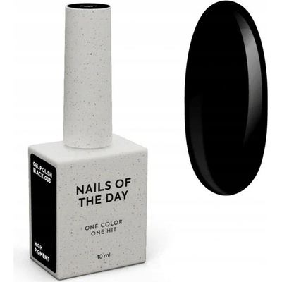 Hybridní lak na nehty NOTD Let's special black, 10 ml
