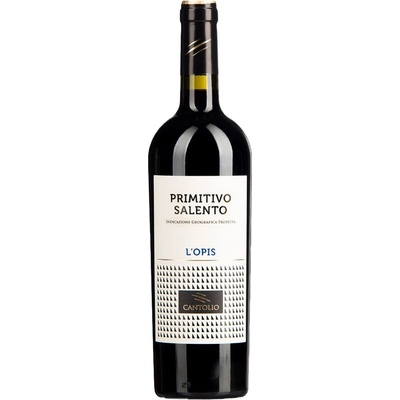 Cantolio Primitivo Salento L’opis IGP 2021 13,5% 0,75 l (holá láhev)