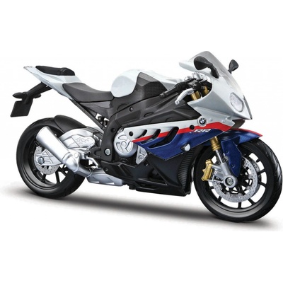 Maisto Model motocyklu BMW S1000RR bílá 1:12