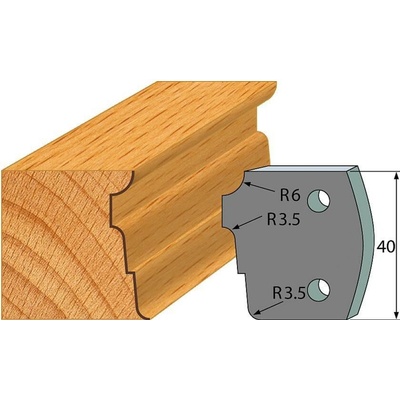 IGM profil 039 - pár omezovačů 40x4mm SP