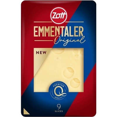 Zott Emmentaler plátky 120 g