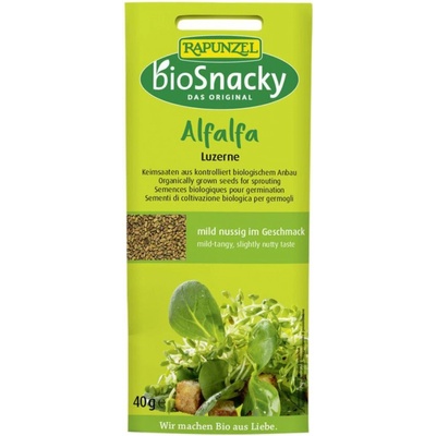 Rapunzel bioSnacky klíčky Lucerna siata na nakličovanie 40 g