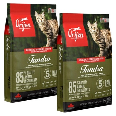 ORIJEN Tundra Cat krmivo pro kočky 2 x 5,4 kg – Hledejceny.cz