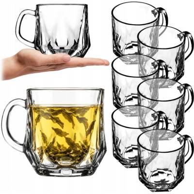 Kadax Sklenice na kávu 6 x 300 ml