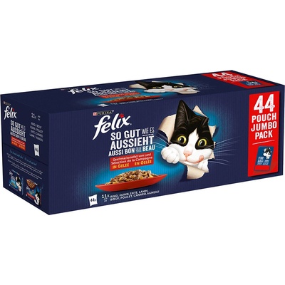 Felix "So gut wie es aussieht" 132 x kuracie hovädzie kačacie jahňacie 85 g