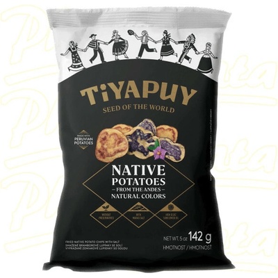 TIYAPUY brambůrky Natural se solí 142 g