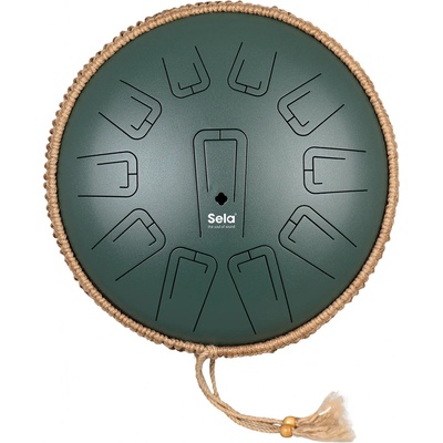 Sela Unity Tongue Drum 13" C Major Green 432 Hz