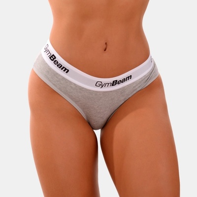 GymBeam nohavičky Briefs 3Pack Grey