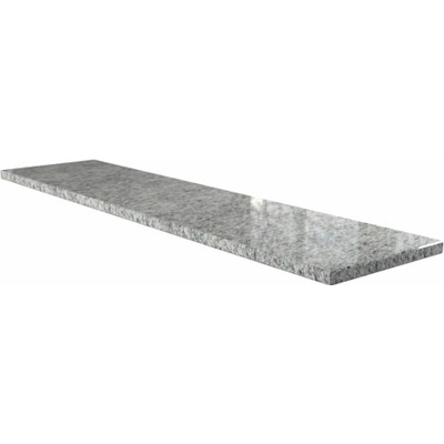 Sonstige Šedobílý okenní parapet Sino 126 x 20 x 2 cm s vodní drážkou – Hledejceny.cz