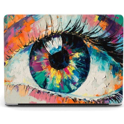 SES Plastový ochranný obal pro Apple MacBook Air 15,3" (2023, M2) - Eye 12845
