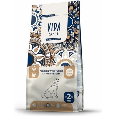 Kraftia Vida Super Dog Adult Medium & Large Chicken & Turkey 12 kg