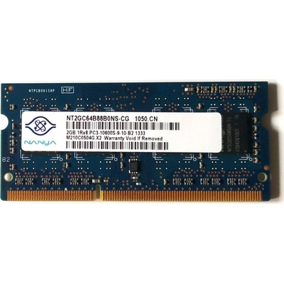 Nanya DDR3 2GB 1333MHz CL9 NT2GC64B88B0NS-CG