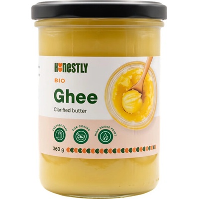 Honestly BIO Ghee přepuštěné máslo čisté 360g
