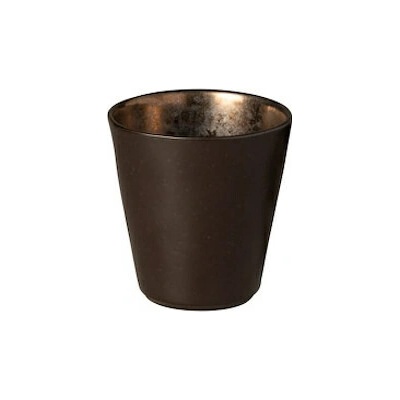 Costa Nova Hrnček téglik LAGOA čierna Metal 340 ml