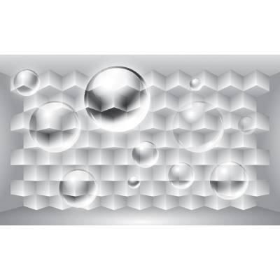 Preinterier FT2463 Fototapeta na stenu 3D bubliny vlies 104cm x 70cm