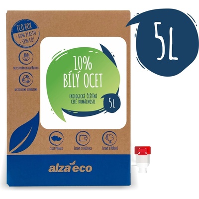 AlzaEco bílý ocet 10% 5 l