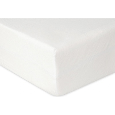 BabyMatex Prostěradlo s gumou jersey bílé 60x120