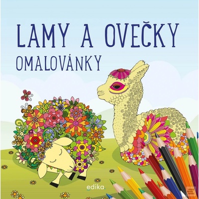 Lamy a ovečky omalovánky