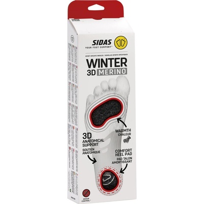 Sidas Winter 3D Merino vložky pro střední klenbu