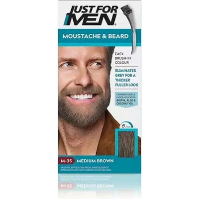 Just For Men Barva na vousy M-35 středně hnědá