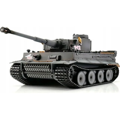 TORRO tank PRO 1/16 RC Tiger I dřívejší verze šedá kamufláž - infra IR RTR