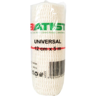 Batist obinadlo elastické Universal 12cmx5m 1 ks